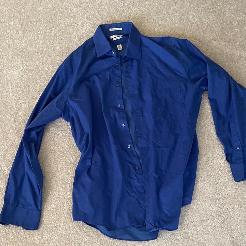 Van Heusen Royal Blue Dress Shirt